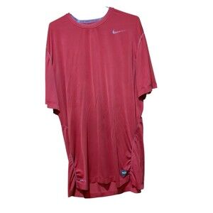 Men's Nike Pro Combat T Shirt Red  size XXL See Pictures
